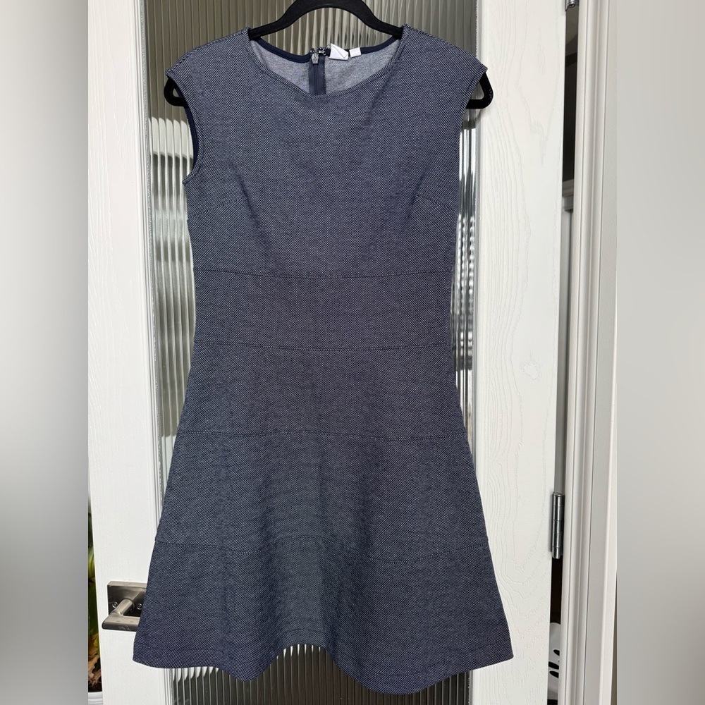 GAP blue and white dress